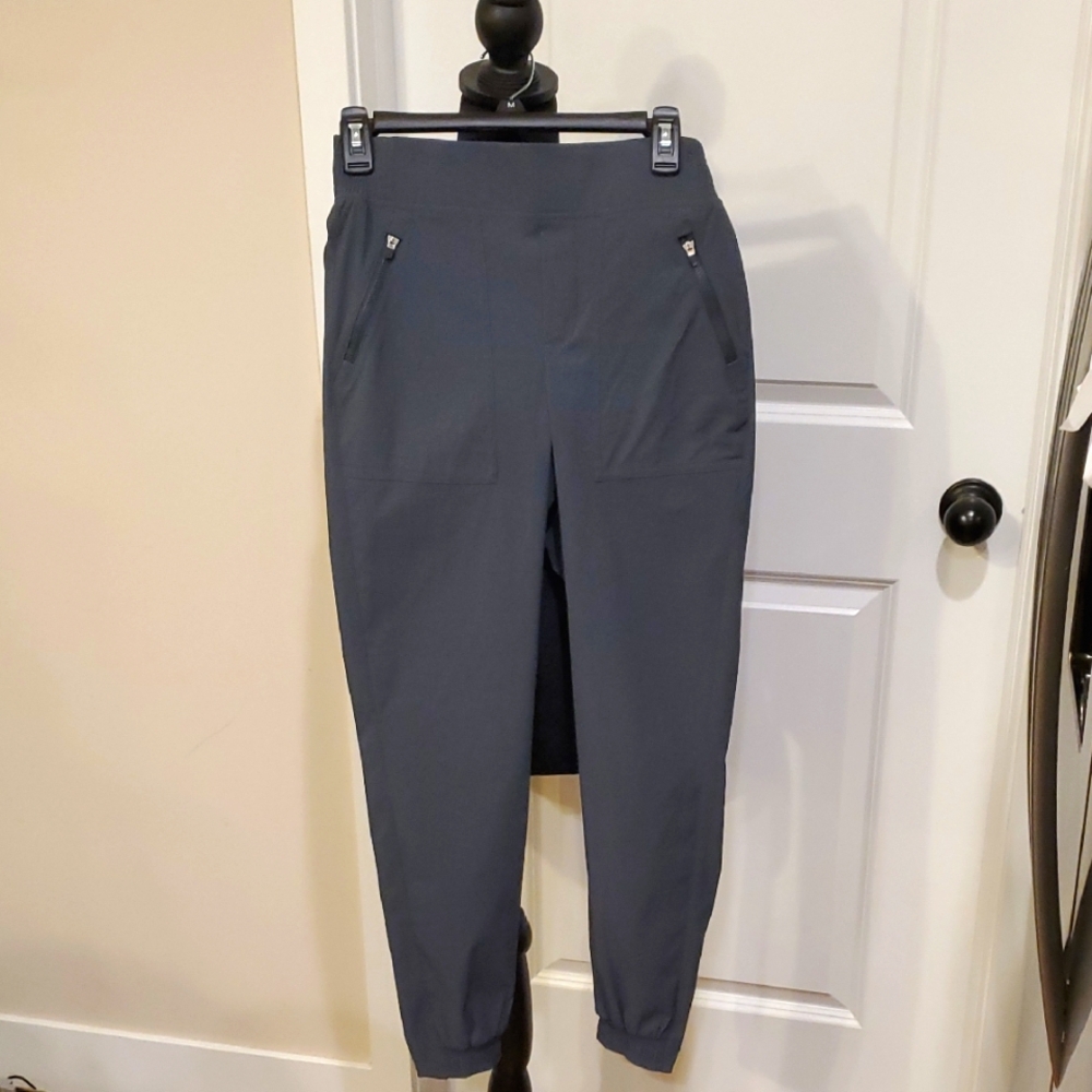 Merrell Hayes Charcoal Elastic Waist Joggers Pants Xs